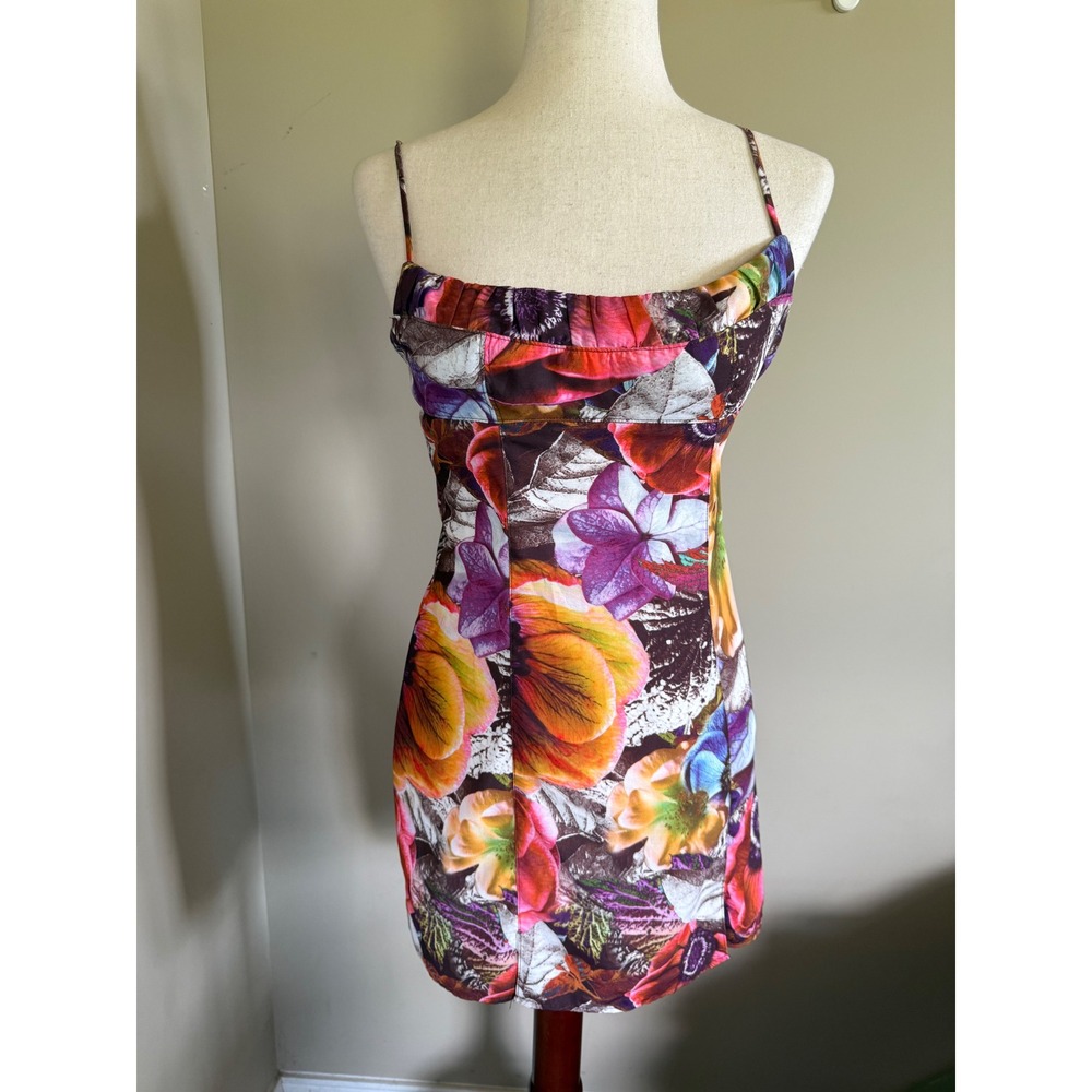 Urban Outfitters Floral Print Mini Dress‎ Sleeveless Party Cocktail Women's